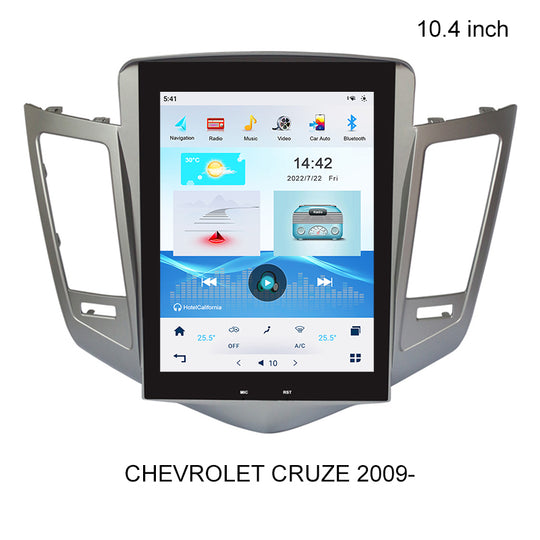 KSPIV 10.4 Inch Android Car Radio Video Player For CHEVROLET CRUZE 2009- Tesla Style Screen 64G GPS Serero Carplay