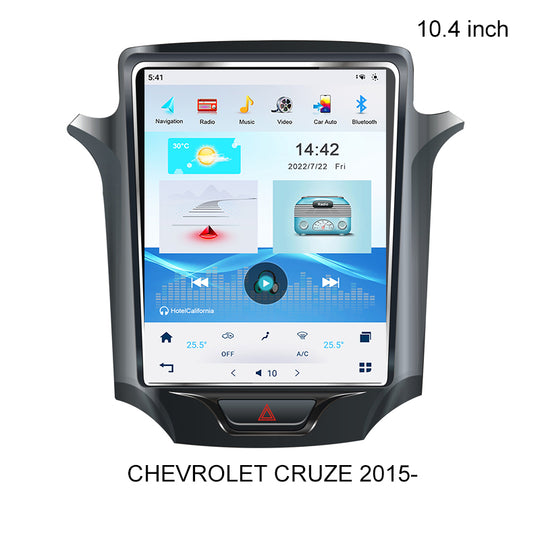 Android Sterea Radio por CHEVROLET CRUZE 2015- Plurmedia Videoludilo Navigado GPS Ĉefunuo Carplay