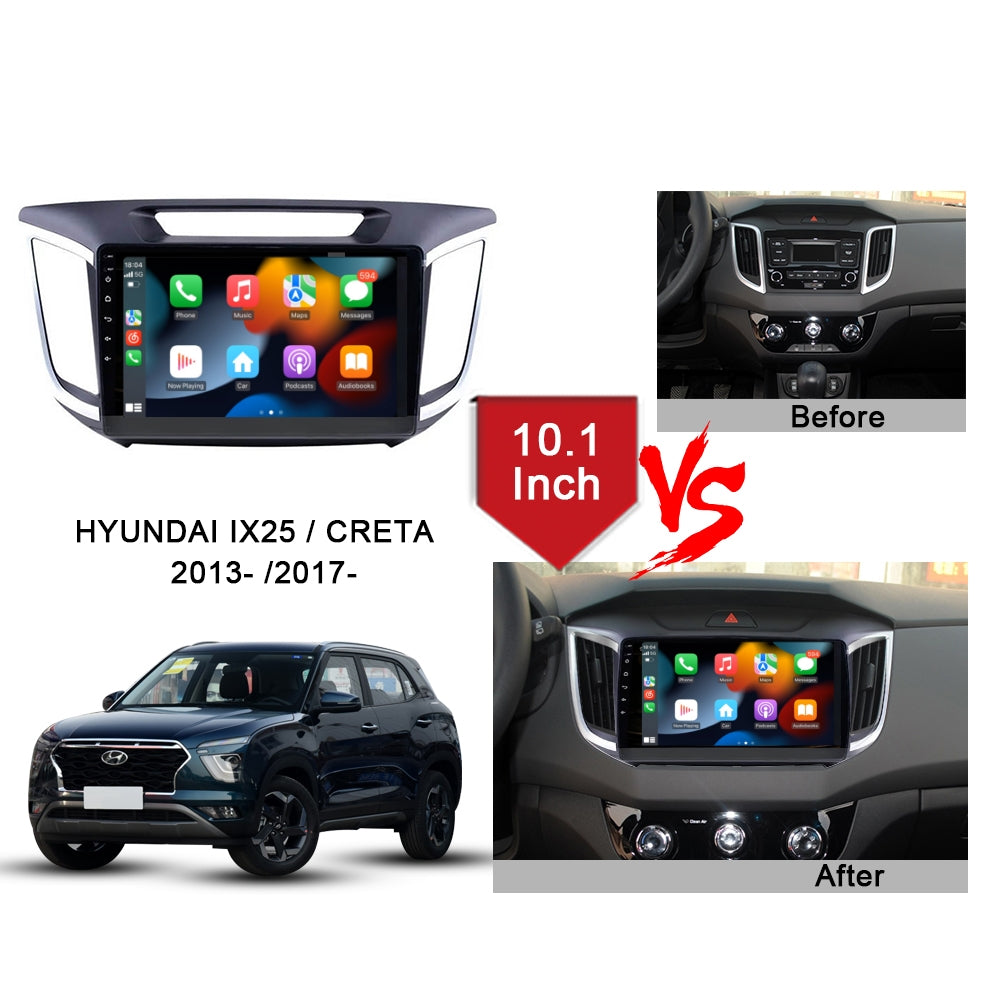 Android Car Radio For Hyundai IX25 Creta 2013- GPS Navigation Auto Multimedia Player Stereo Wireless Adapter