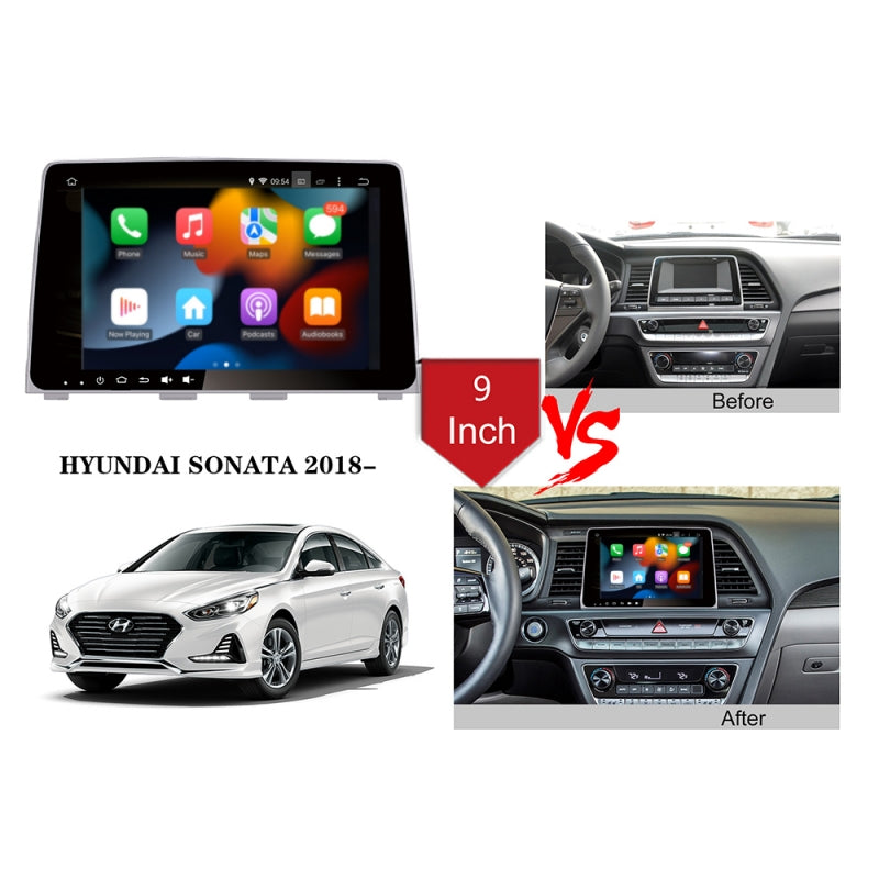 Android Touch Screen Car Radio For Hyundai Sonata 2018- GPS Navigation Wireless Carplay Auto WIFI 4G Multimedia Video Player
