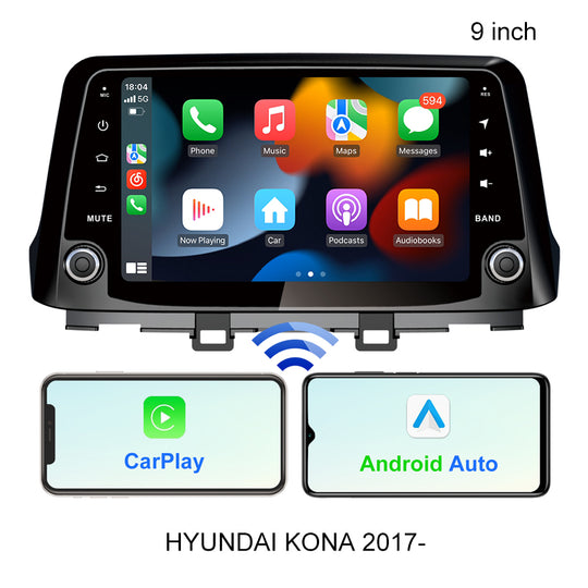Android 10 for Hyundai Encino Kona 2017 2018 2019 Car Multimedia Stereo Player No DVD Car Radio GPS Navigation Carplay Head Unit