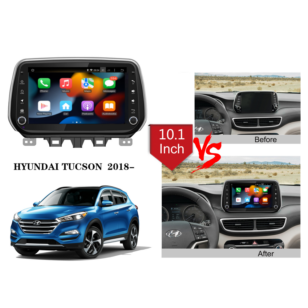 Android Car Radio For Hyundai Tucson 2018 2019 2020 Navigation GPS Stereo Multimedia Player