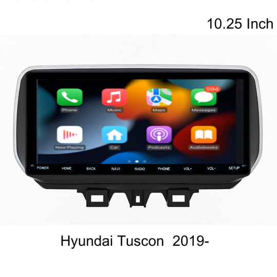 10.25 Inch Android Car Multimedia Radio For Hyundai Tucson 2019- GPS Navigation Wireless Carplay Android Auto Touch Screen Stereo Headunit