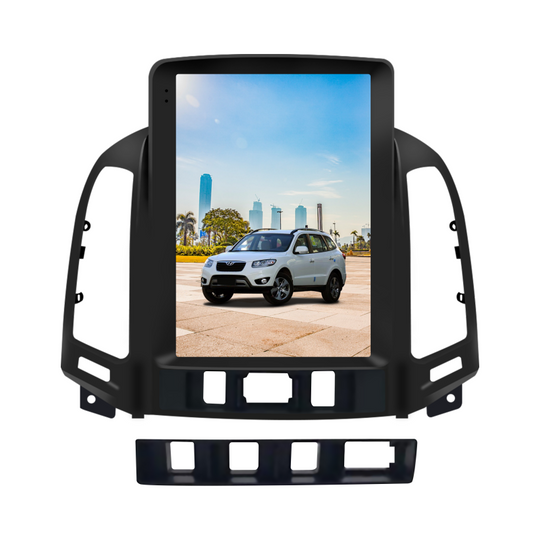 KSPIV 10.4 Inch Android Tesla Vertical Screen 64G Car Multimedia Player For HYUNDAI SANTA FE 2006-2012 Bluetooth Unit GPS Navigation
