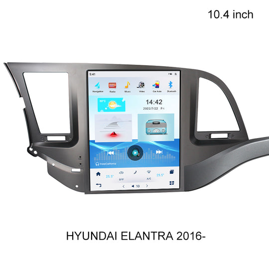 KSPIV 10.4 Inch Car Multimedia Radio For HYUNDAI ELANTRA 2016- GPS Navigation Voice Control with Carplay / Android Auto/Bluetooth/Wifi/FM