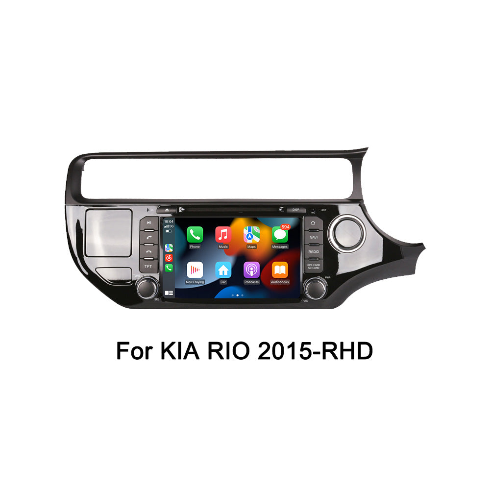 Android 8"  Radio Autoradio for Kia RIO 2015- RHD Car Multimedia Video Player Auto Audio Carplay