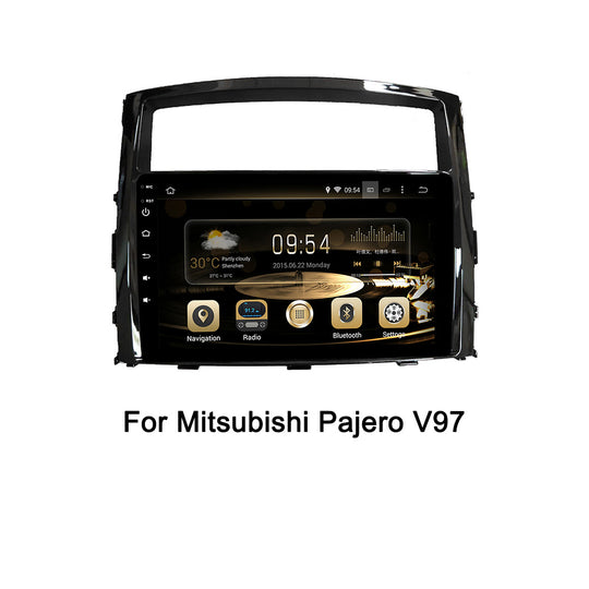 9" Android 10 For Mitsubishi Pajero  V97 Car Multimedia Video DVD Player GPS Navigation Autoradio Audio Stereo Radio 4G DSP