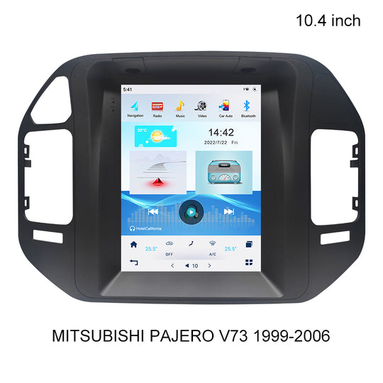 KSPIV Android 10.4" Car Radio for MITSUBISHI PAJERO V73 1999-2006 Speaker Stereo Navigation 2Din Carplay Multimedia Head Unit