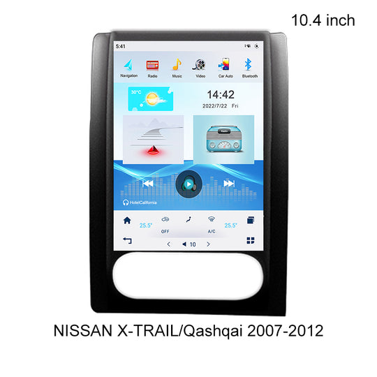 KSPIV Android Car Radio Multimedia Video Player For NISSAN X-TRAIL/Qashqai 2007-2012 Tesla Vertical Screen 2Din Stereo Autoradio Carplay