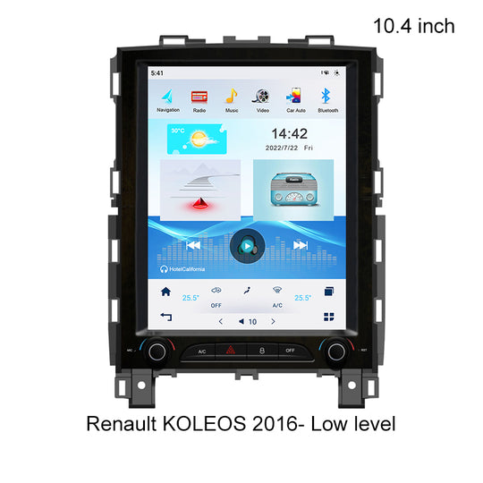 KSPIV Android Tesla Style Car Multimedia Player For Renault KOLEOS 2016- Low level HD IPS Vertical Screen GPS Radio Navigation