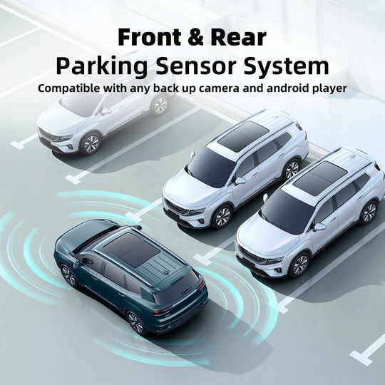 Rear & Front Parking Sensors System