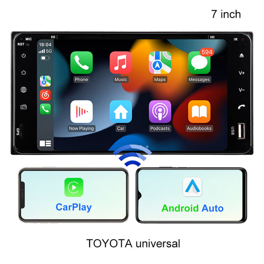 Car Multimedia Radio For TOYOTA RAV4 /FJ CRUISER/ ALPHARD/ PREVIA GL Android Auto & Wireless CarPlay 4G GPS 2din autoradio