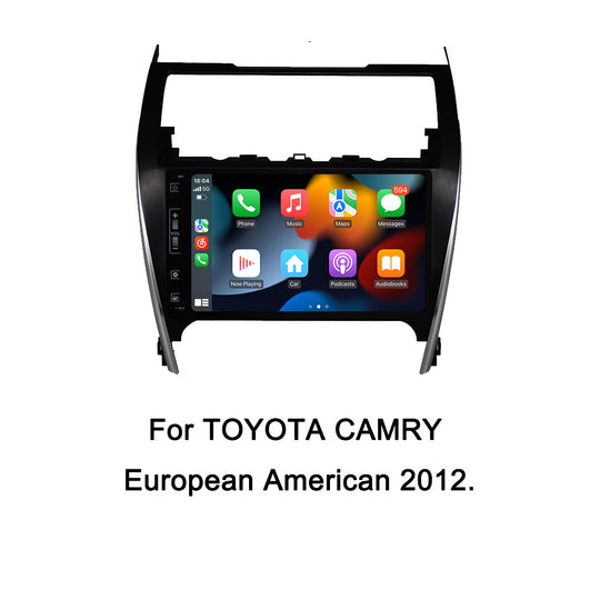 10" Android 10 inch Car Multimedia Player For TOYOTA CAMRY European American Middle East 2012- Navigation GPS Carplay Android Auto 4G RDS DSP