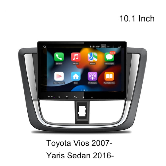 Android Touch Screen Car Stereo For Toyota Vios 2017-/Yaris Sedan 2016- Multimedia Video Player Autoradio GPS Navigation