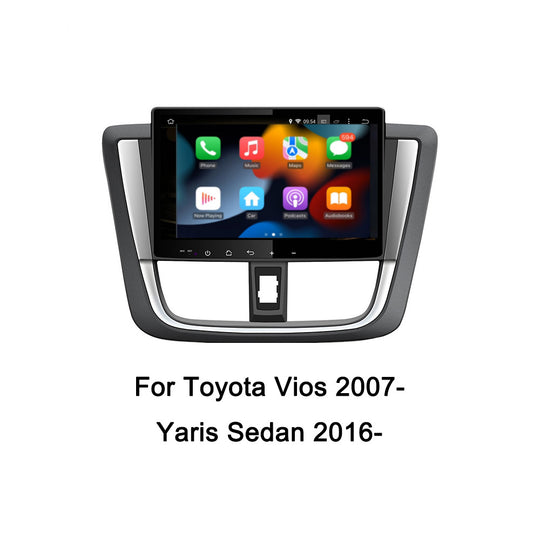 10.1" Android Touch Screen Car Stereo For Toyota Vios 2017-/Yaris Sedan 2016- Multimedia Video Player Autoradio GPS Navigation