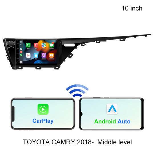 Android10 Car Multimedia Video Player For Toyota Camry 8 XV 70 2017-2020 Middle Level 2din 64G Bluetooth GPS Navigation Stereo