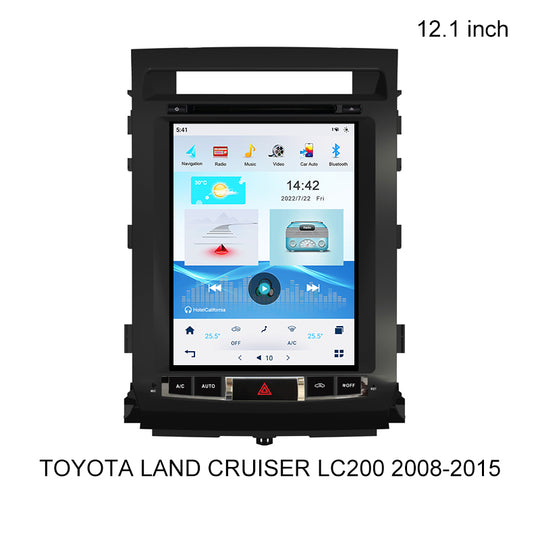 KSPIV Android 12.1 Inch Car Multimedia Player For TOYOTA LAND CRUISER LC200 2008-2015 GPS Carplay With DVD Autoradio Multimedia DSP