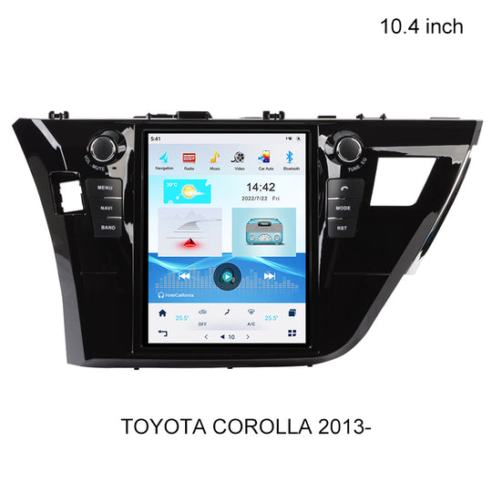 KSPIV Car Multimedia Stereo Player For TOYOTA COROLLA 2013- Tesla Style Screen GPS Navigation Carplay Head Unit