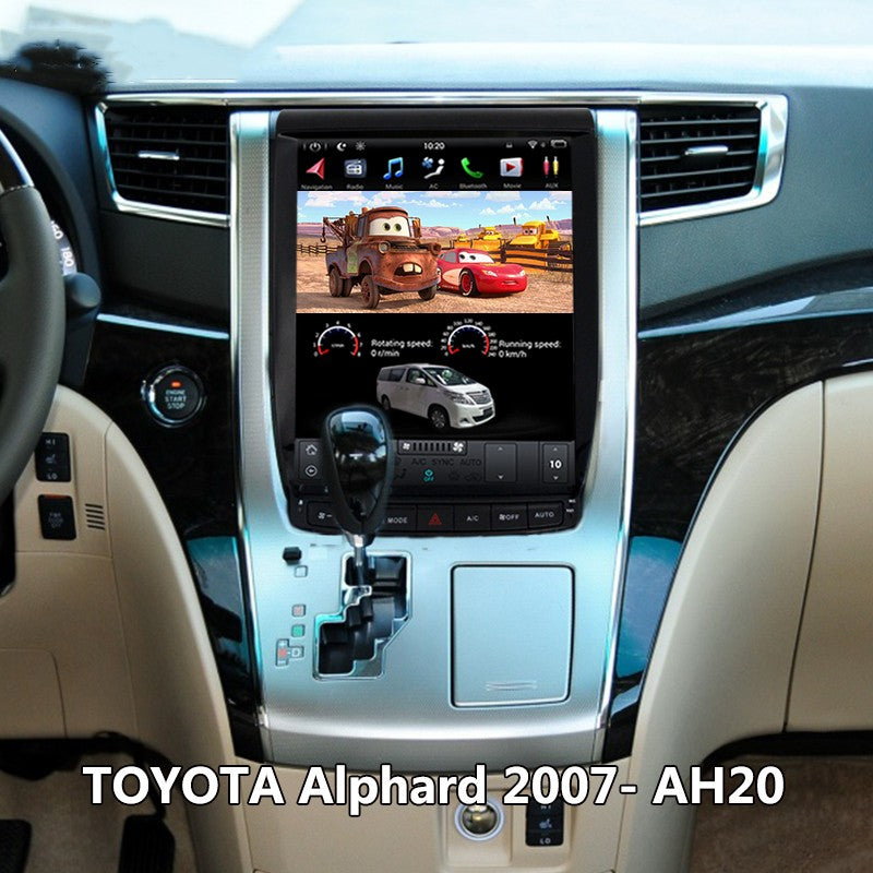 Toyota Alphard headunit