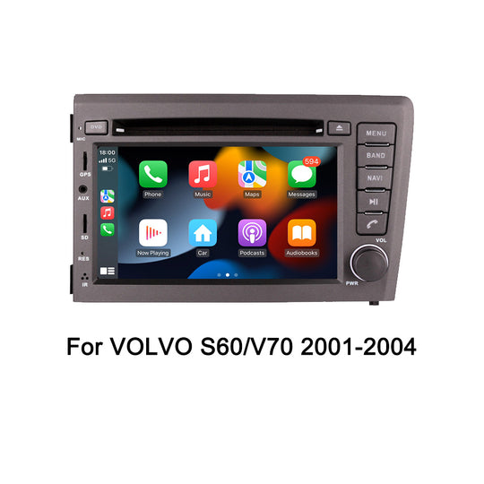 KSPIV Android Car Radio Video Player For Volvo V70/S60 2001 - 2004 Navigation Carplay Auto 2 din Headunit