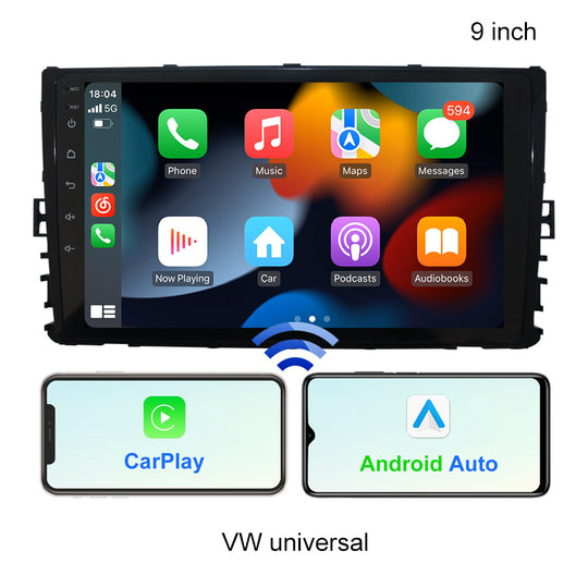 Android Car Cadio For Volkswagen Universal Multimedia Video Player Navigation GPS Auto Stereo Carplay WIFI DPS 4G Head Unit