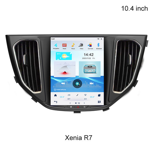 KSPIV 10.4 Inch Car Multimedia Radio With Standard Canbus For Xenia R7 Navigation GPS DSP WIFI Multimedia Auto Radio Stereo