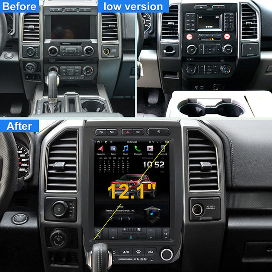 in-dash car stereo for Ford F150