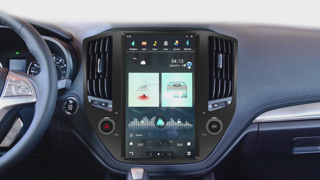 KSPIV Android Tesla Style Screen Autoradio For ChangAn CS95 2016 2017 2018 2019 High Version Stereo 1Din DPS Carplay Auto Head Unit