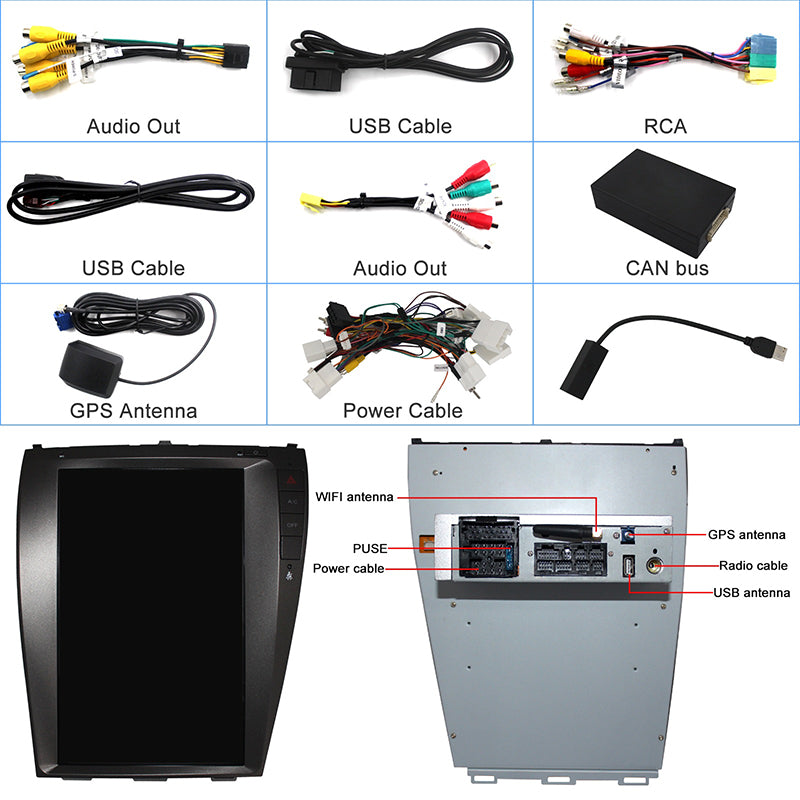 Android Radio for Lexus ES