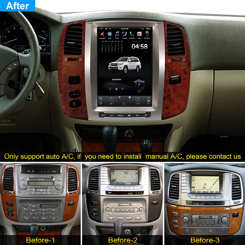 car radio for toyota land cruiser